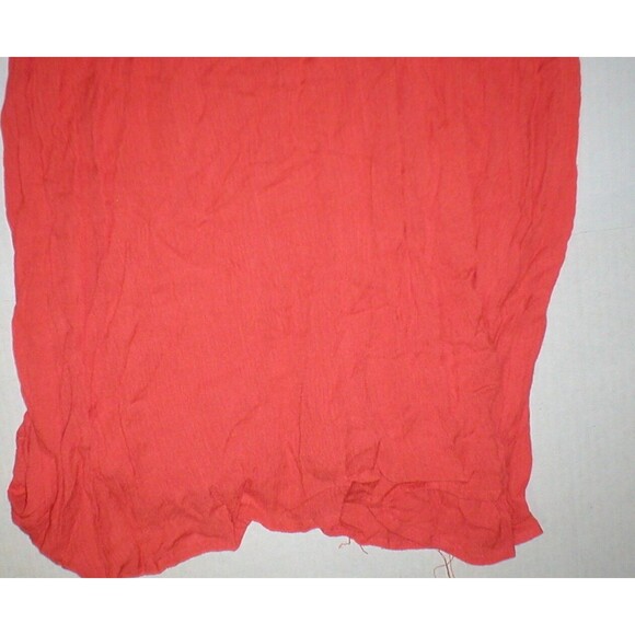 New Womens M NWT Maxi Dress Long Orange White Embroidery Romeo Juliet Couture - Picture 3 of 4